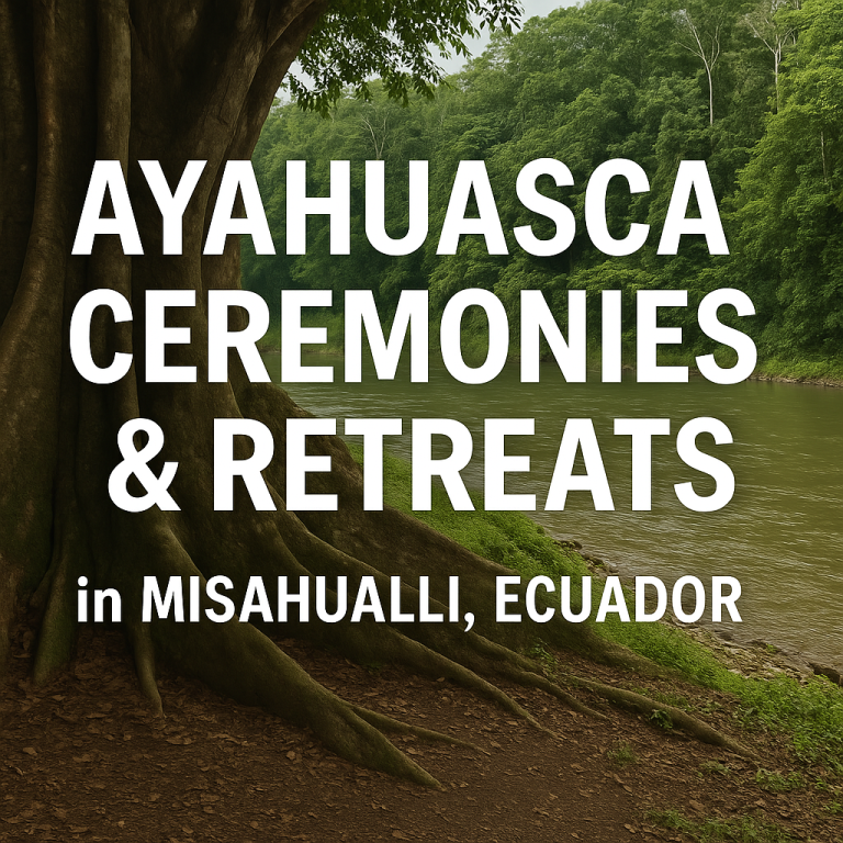 ayahuasca ceremonies and retreats in misahualli ecuador